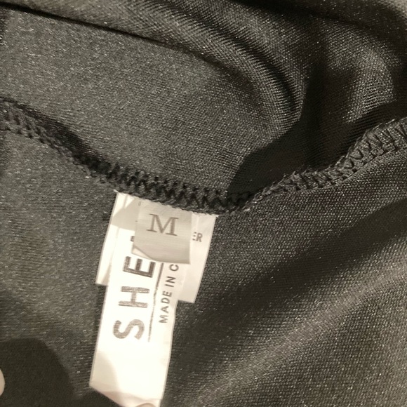 Shein GOOD VIBES black short sleeve dress M - Picture 12 of 12